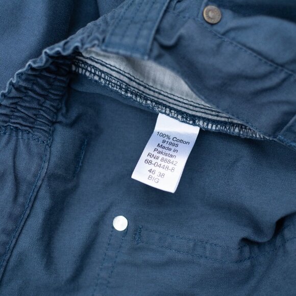 Boulder Creek Pants Men Big 44/26* Carpenter Outdoor Camping Gardening Teal Blue - Picture 7 of 7